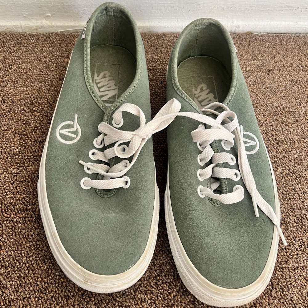 Sage green vans